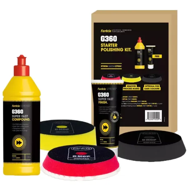 Farecla G360 Super Fast Poliersystem als Starter-Set KT3036
